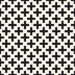 seamless pattern repeating geometric elements vector image