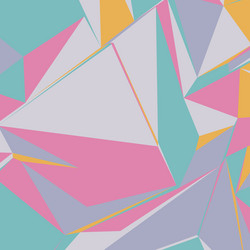 abstract background with colorful triangles vector image
