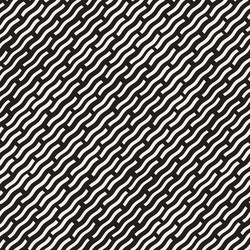 Seamless pattern repeating geometric elements vector