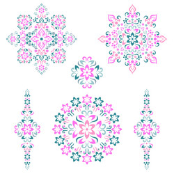 Vintage ornament vector