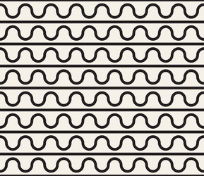 seamless pattern repeating geometric elements vector image
