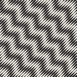 Seamless ripple pattern repeating texture wavy Vector Image