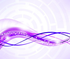 Dynamic Particle Effect Background vector image