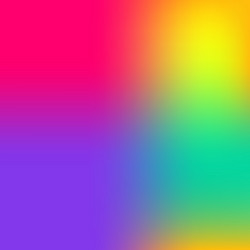 Gradient mesh abstract background colorful fluid vector