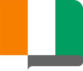 flag horizontal shape pointer for world map vector image