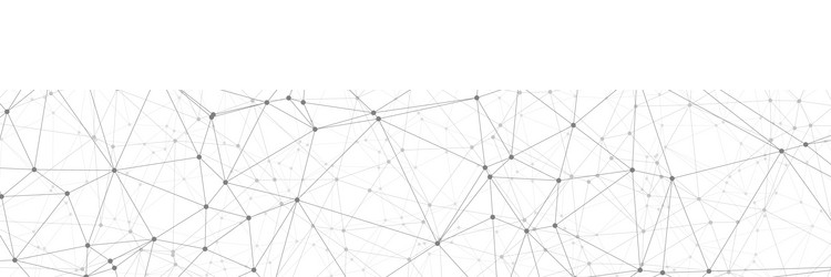 Abstract AI Network vector image