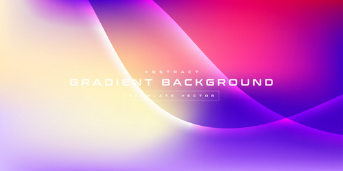 Abstract blurred colorful mesh gradient background vector