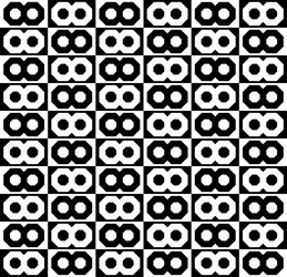Abstract monochrome pattern background vector