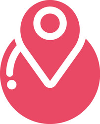pointer place optimization in white background vector image
