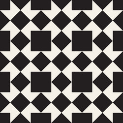 seamless pattern repeating geometric elements vector image