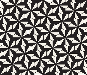 seamless pattern repeating geometric elements vector image