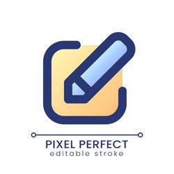 Edit pixel perfect gradient fill ui icon vector