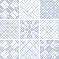 seamless checked patterns vector image