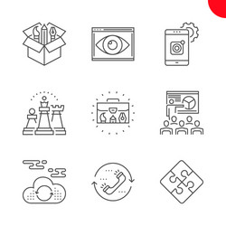 seo and web opimization vector image