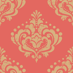 Elegant Damask Pattern vector image