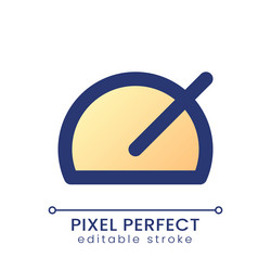 Speed up pixel perfect gradient fill ui icon vector