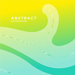abstract geometric background with dynamic waves vector image