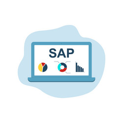 Sap business process automation software vector