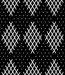 seamless dots and grids pattern vector image