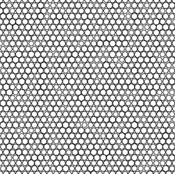 Abstract pattern background with random octagons vector