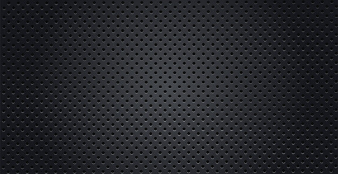 black perforated metal background texture vector