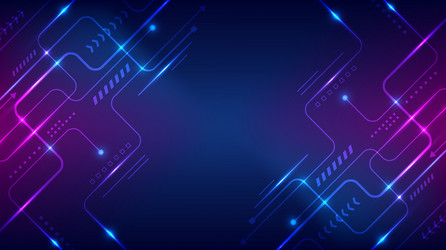 abstract technology connection data concept vector image