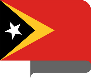 flag horizontal shape pointer for world map vector image