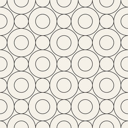 seamless pattern repeating geometric elements vector image