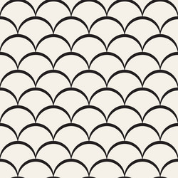 Seamless pattern repeating geometric elements vector