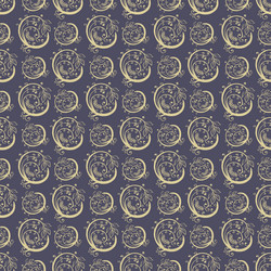 hand drawn floral seamless pattern vector image