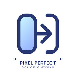 transition pixel perfect gradient fill ui icon vector image