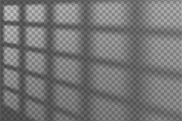 light effect shadow overlay from window isolated vector image