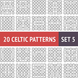 Celtic Knot Patterns Vector Images (over 4,800)