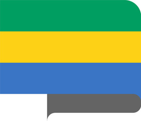 flag horizontal shape pointer for world map vector image