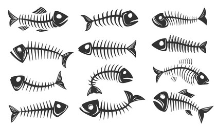 Fish Bone Tattoo Vector Images (over 470)