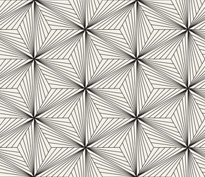 seamless pattern repeating geometric elements vector image