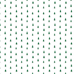 pine tree pattern isolated on white background vector image