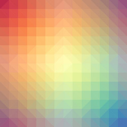 Rainbow Triangle Gradient Background vector image