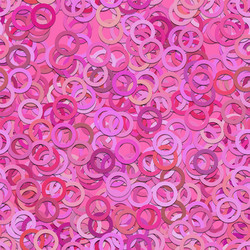 abstract seamless random circle pattern vector image