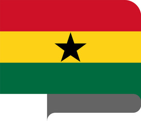 flag horizontal shape pointer for world map vector image
