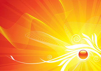 Dynamic Swirls Background vector image