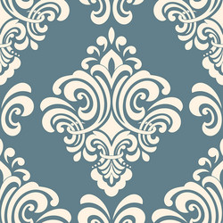 damask seamless pattern element classical vector image