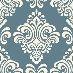 Damask seamless pattern element classical vector