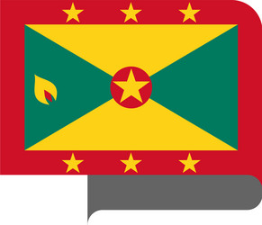 flag horizontal shape pointer for world map vector image