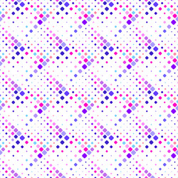 Seamless colorful diagonal rounded square pattern vector