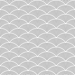 Fish scale seamless pattern background abstract vector