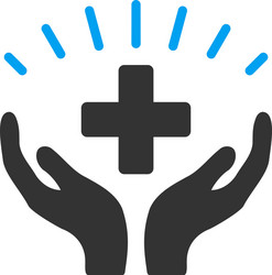 medical prosperity icon vector