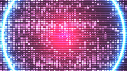 Synthwave neon background code binary backdrop vector