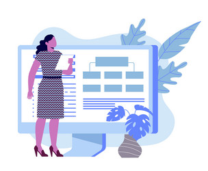 Machine learning infographic chart with hardware Vector Image