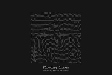abstract line matrix pattern noise flow dynamic vector image